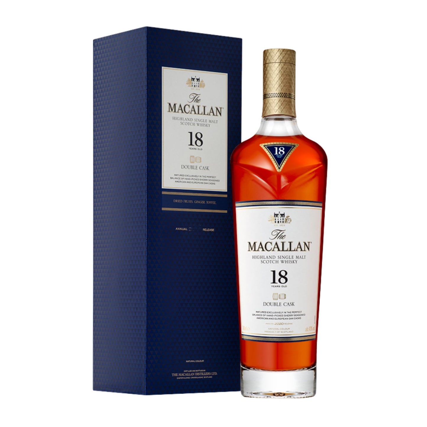 THE MACALLAN 18 YEARS OLD DOUBLE CASK